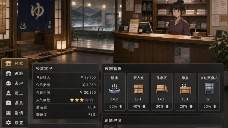 背德浴场 角色路线 展示图 2